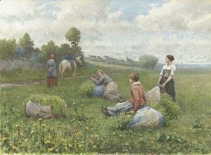 Daniel Ridgway Knight - The Harvest