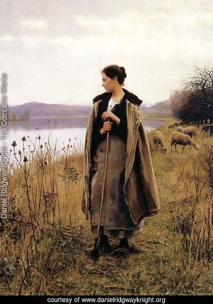 The Shepherdess of Rolleboise