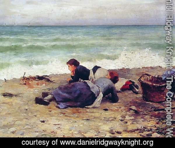Daniel Ridgway Knight - Etretat Sur Mer