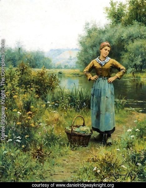 Girl In A Landscape