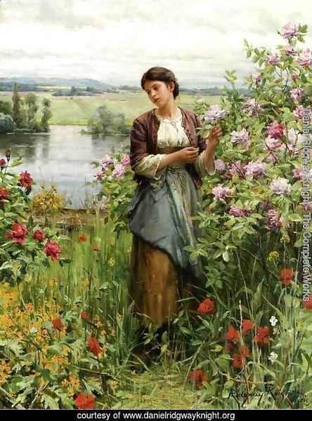 Julia Among The Roses