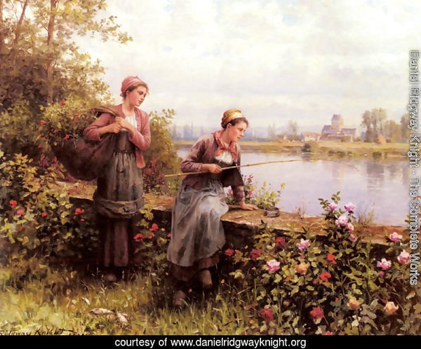 Maria And Madeleine Fishing